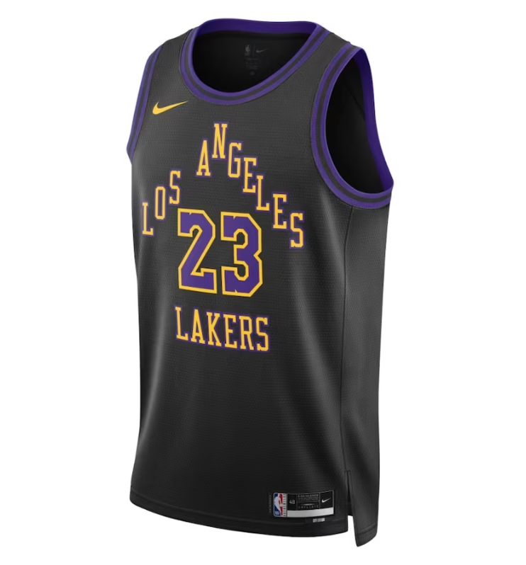 MAGLIA NBA LAKERS CITY EDITION 2024 25 Gli Artigiani Del Calcio