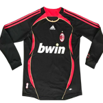 MAGLIA MANICHE LUNGHE RETRO MILAN TRASFERTA 2006/07