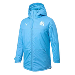 GIUBBOTTO INVERNALE AZZURRO OLYMPIQUE MARSIGLIA 2021/22