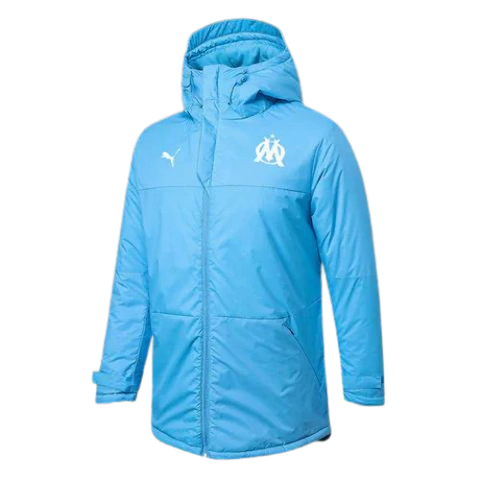 GIUBBOTTO INVERNALE AZZURRO OLYMPIQUE MARSIGLIA 2021/22