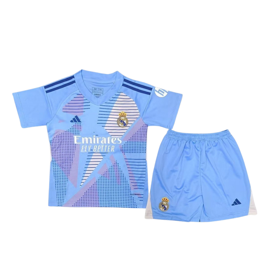 KIT BAMBINO REAL MADRID PORTIERE 2024 25