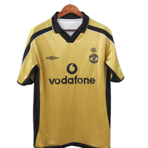 TERZA MAGLIA RETRO MANCHESTER UNITED GOLDEN 2001/02