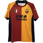 MAGLIA RETRO ROMA HOME 2001/02