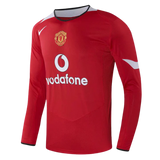 MAGLIA A MANICHE LUNGHE RETRO MANCHESTER UNITED HOME 2004/05