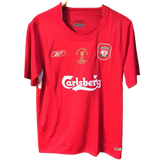 MAGLIA RETRO LIVERPOOL RED CHAMPIONS HOME 2005/06