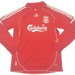 MAGLIA A MANICHE LUNGHE RETRO LIVERPOOL HOME 2006/07