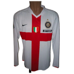 MAGLIA MANICHE LUNGHE INTER RETRO TRASFERTA 2007/08