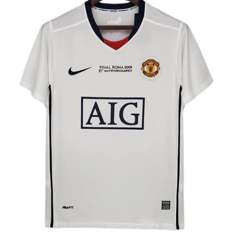 MAGLIA RETRO MANCHESTER UNITED TRASFERTA 2008/09 SPECIAL EDITION FINALE CHAMPIONS LEAGUE