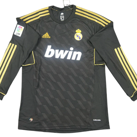 MAGLIA RETRO A MANICHE LUNGHE REAL MADRID TRASFERTA 2011/12