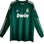 MAGLIA RETRO A MANICHE LUNGHE REAL MADRID TRASFERTA 2012/13