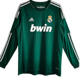 MAGLIA RETRO A MANICHE LUNGHE REAL MADRID TRASFERTA 2012/13