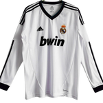 MAGLIA RETRO A MANICHE LUNGHE REAL MADRID HOME 2012/13