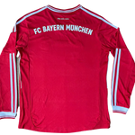 MAGLIA A MANICHE LUNGHE RETRO BAYERN MONACO HOME 2013/14