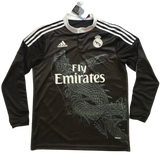 TERZA MAGLIA RETRO A MANICHE LUNGHE REAL MADRID 2014/15