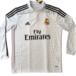 MAGLIA RETRO A MANICHE LUNGHE REAL MADRID HOME 2014/15