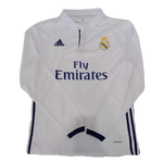 MAGLIA RETRO A MANICHE LUNGHE REAL MADRID HOME 2016/17