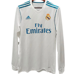 MAGLIA RETRO A MANICHE LUNGHE REAL MADRID HOME 2017/18