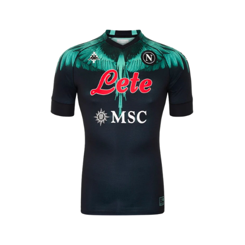 MAGLIA RETRO NAPOLI MARCELO BURLON SPECIAL EDITION 2020 21 Gli Artigiani Del Calcio