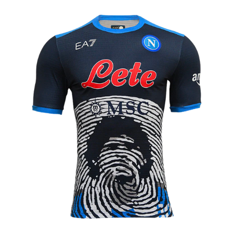 MAGLIA NERA NAPOLI X EA7 MARADONA 2021/22