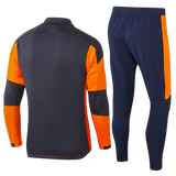 KIT GIACCA ARANCIO BLU A ZIP + TUTA VALENCIA 2021/22