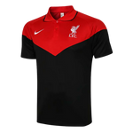 KIT POLO ROSSA NERA + TUTA LIVERPOOL 2021/22