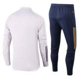 KIT GIACCA BIANCA A ZIP + TUTA LEEDS UNITED 2021/22