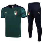 KIT MAGLIA VERDE SCURA + TUTA ITALIA 2021/22