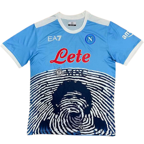 MAGLIA BLU NAPOLI MARADONA BLU TRIBUTE SPECIAL EDITION 2021/22