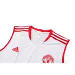 MAGLIA SMANICATA BIANCA MANCHESTER UNITED ALLENAMENTO 2021/22