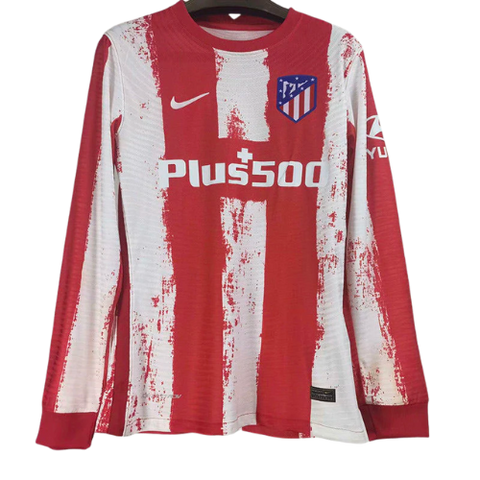 MAGLIA A MANICHE LUNGHE ATLETICO MADRID HOME 2021/22