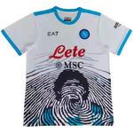 MAGLIA NAPOLI X EA7 BIANCA MARADONA 2021/22