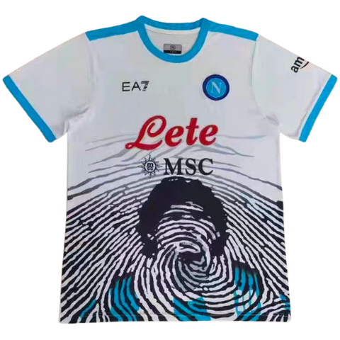 MAGLIA NAPOLI X EA7 BIANCA MARADONA 2021/22