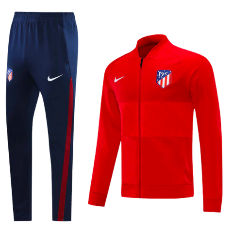 KIT GIACCA ROSSA + TUTA BLU ATLETICO MADRID 2021/22