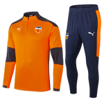 KIT GIACCA ARANCIO BLU A ZIP + TUTA VALENCIA 2021/22