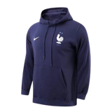 FELPA CON CAPPUCCIO BLU FRANCIA 2021/22