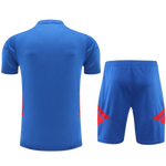 KIT MAGLIA BLU + PANTALONCINI OLYMPIQUE LIONE 2022/23