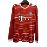 MAGLIA A MANICHE LUNGHE BAYERN MONACO HOME 2022/23