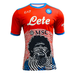MAGLIA ROSSA NAPOLI TRIBUTO MARADONA 2022/23