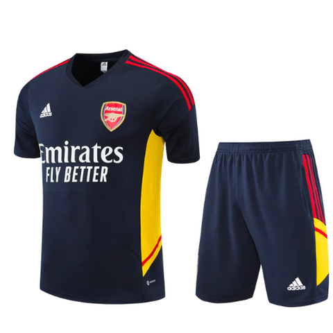 KIT MAGLIA BLU + PANTALONCINI ARSENAL 2022/23