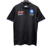 POLO MANICHE CORTE NERA NAPOLI 2023
