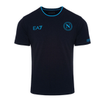 SSC NAPOLI T-SHIRT ARMANI BLU 2023/24