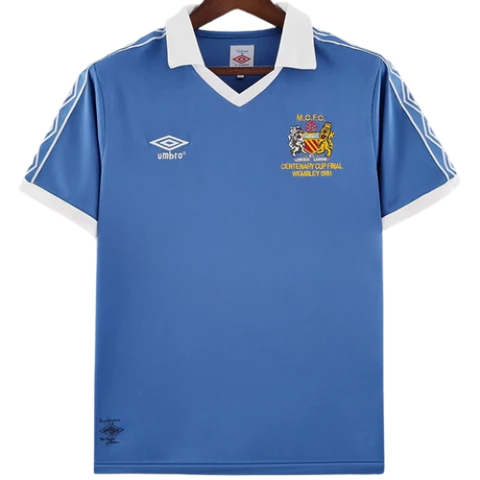 MAGLIA RETRO MANCHESTER CITY HOME 1981/82