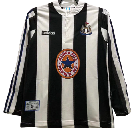 MAGLIA A MANICHE LUNGHE RETRO NEWCASTLE HOME 1995