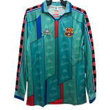 MAGLIA A MANICHE LUNGHE RETRO BARCELONA HOME 1996