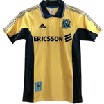 MAGLIA MARSIGLIA RETRO TRASFERTA GIALLA 1998/99