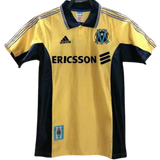 MAGLIA MARSIGLIA RETRO TRASFERTA GIALLA 1998/99