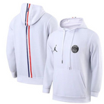 FELPA CON CAPPUCCIO PSG X JORDAN BIANCA