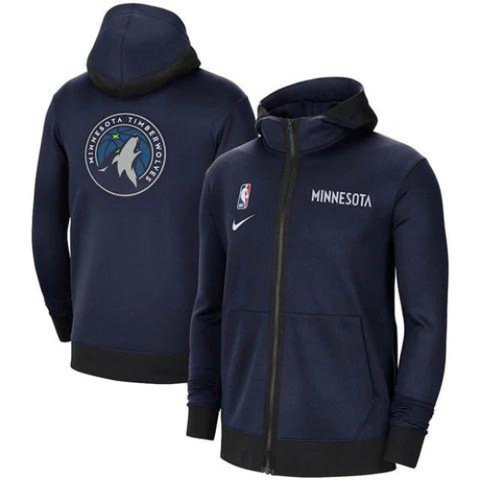GIACCA A ZIP CON CAPPUCCIO NBA MINNESOTA TIMBERWOLVES