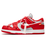 NIKE x OFF-WHITE DUNK LOW UNIVERSITY RED