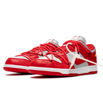 NIKE x OFF-WHITE DUNK LOW UNIVERSITY RED